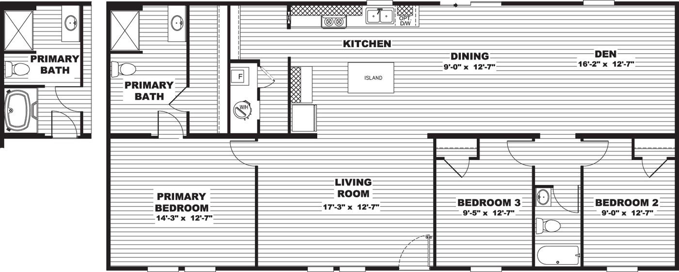 Cedar floor plan